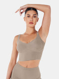 Body Sculpt Bra Tank Tan