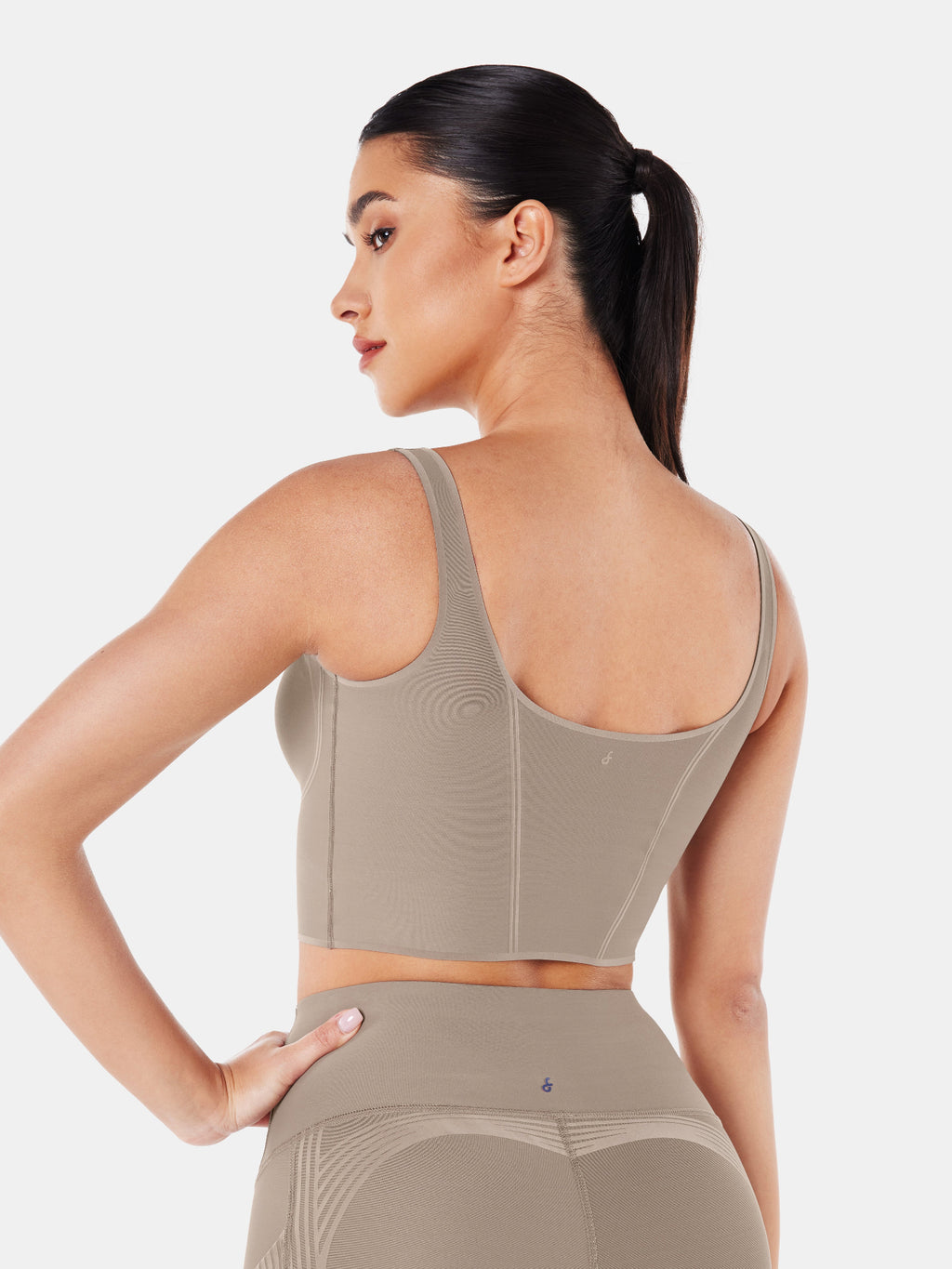 Body Sculpt Bra Tank Tan