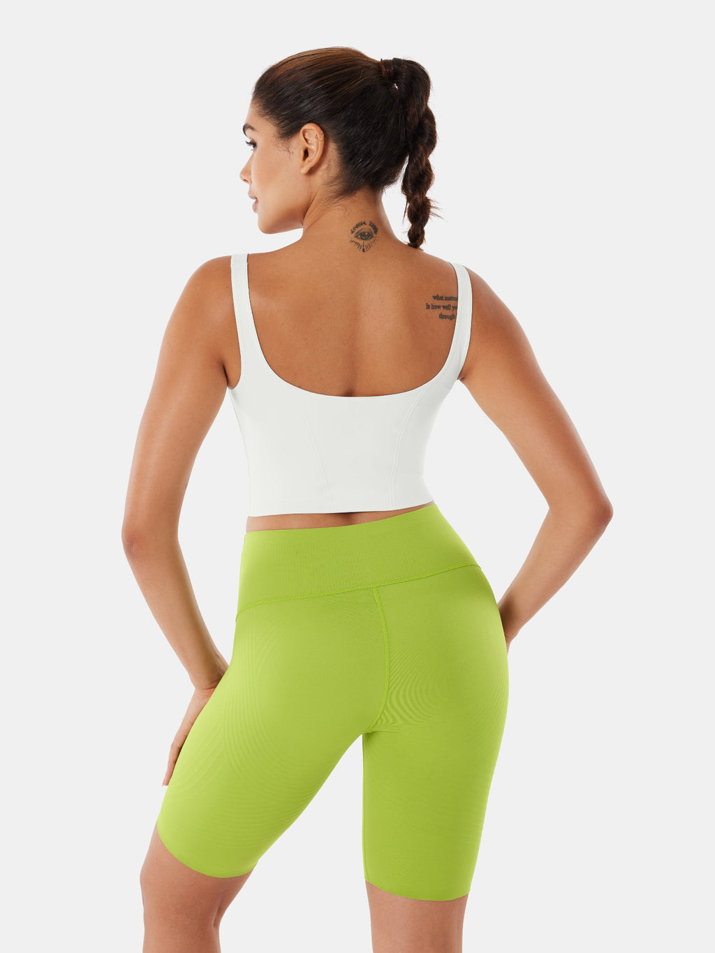 Body Sculpt Bra Tank White
