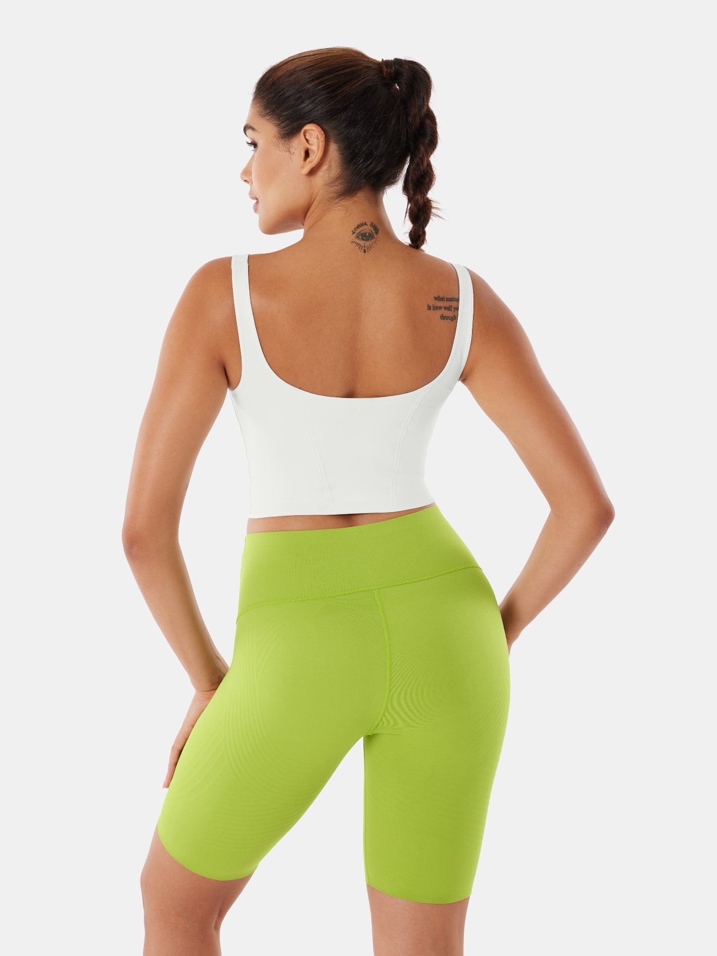 Body Sculpt Bra Tank White