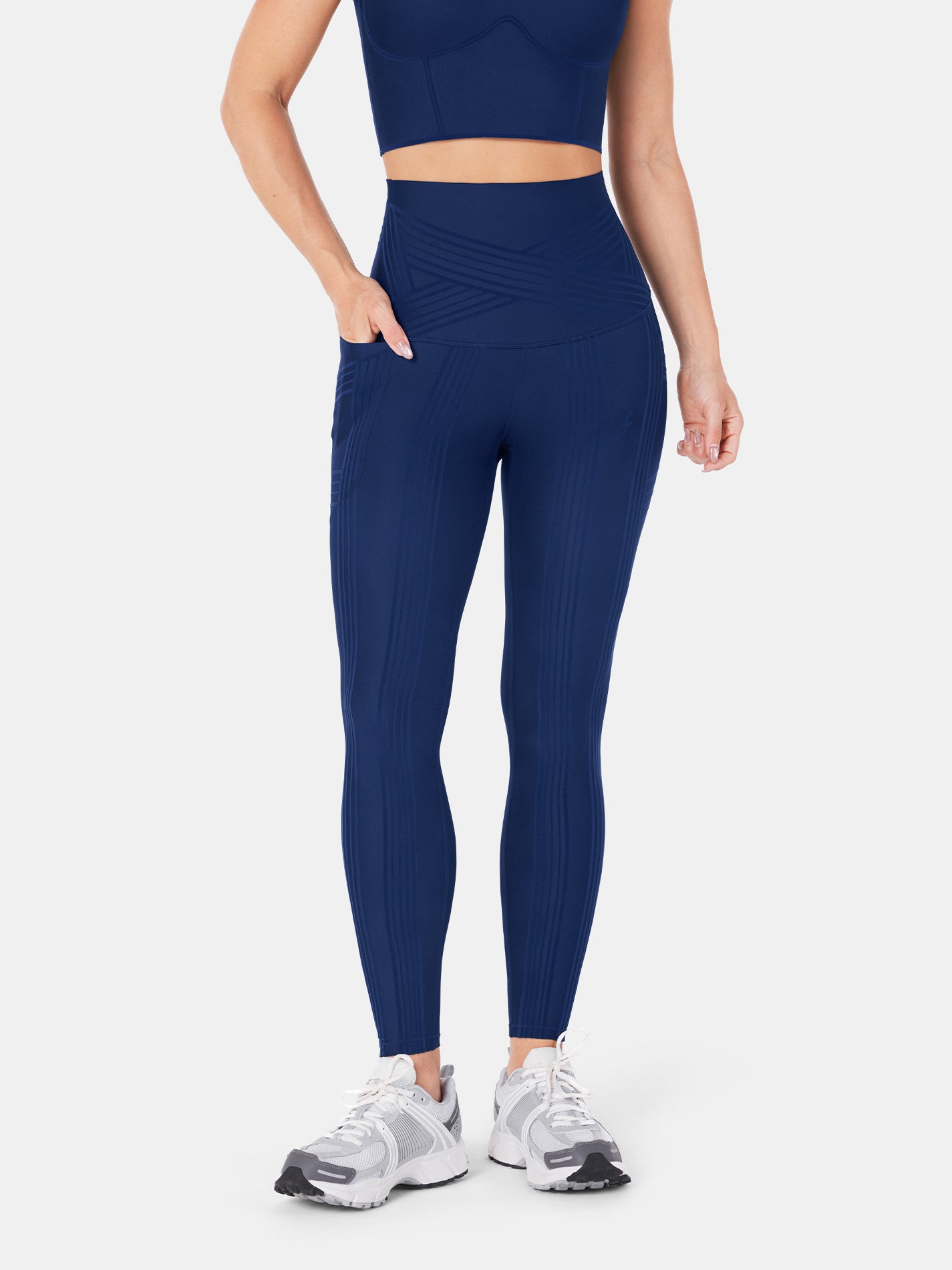 PowerBand Resistance Leggings (Reversible Wear)