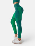 Body Sculpt Leggings Forest Green/Oasis Green