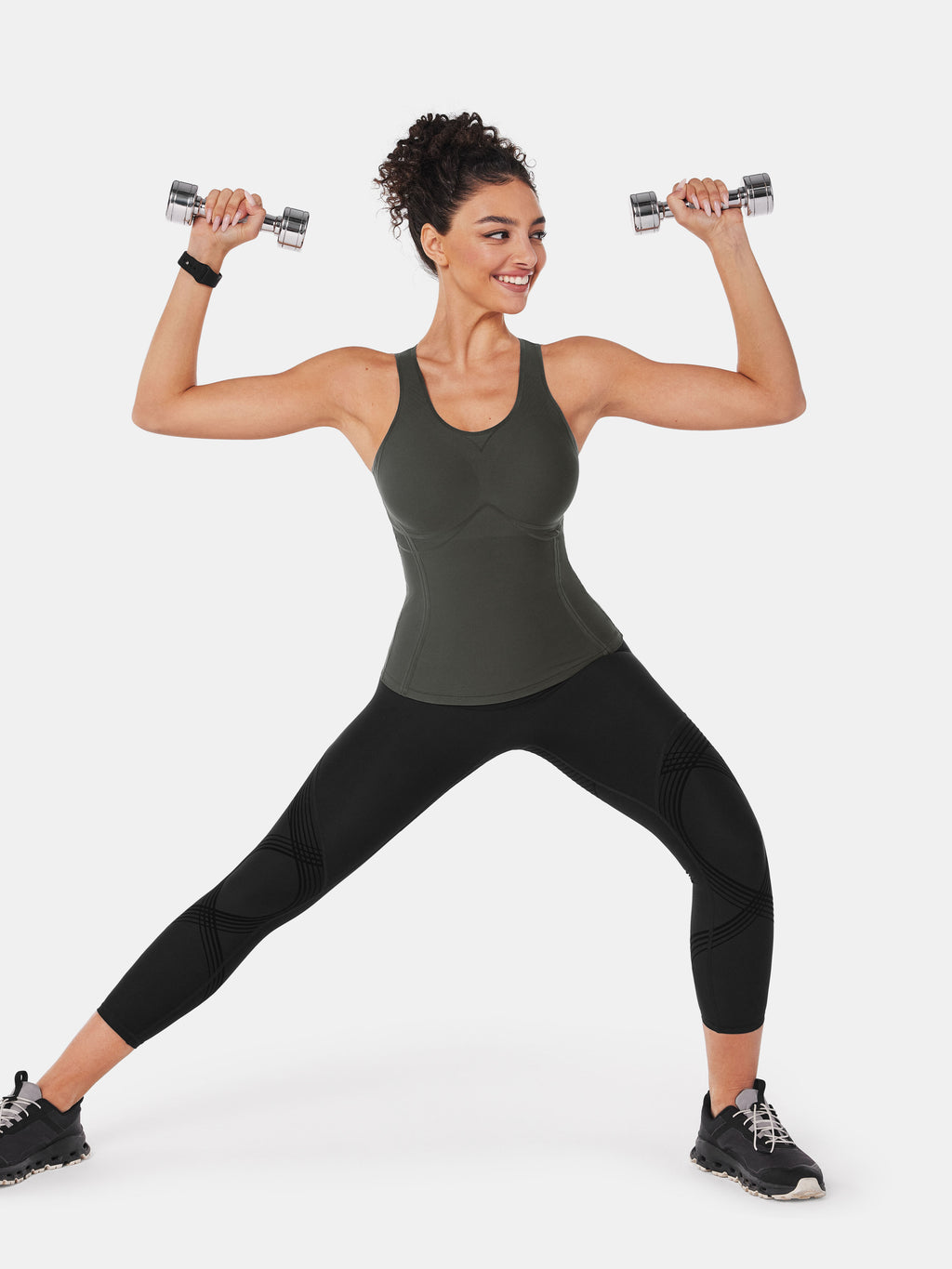 Body Sculpt Long Bra Tank, A-D Cups