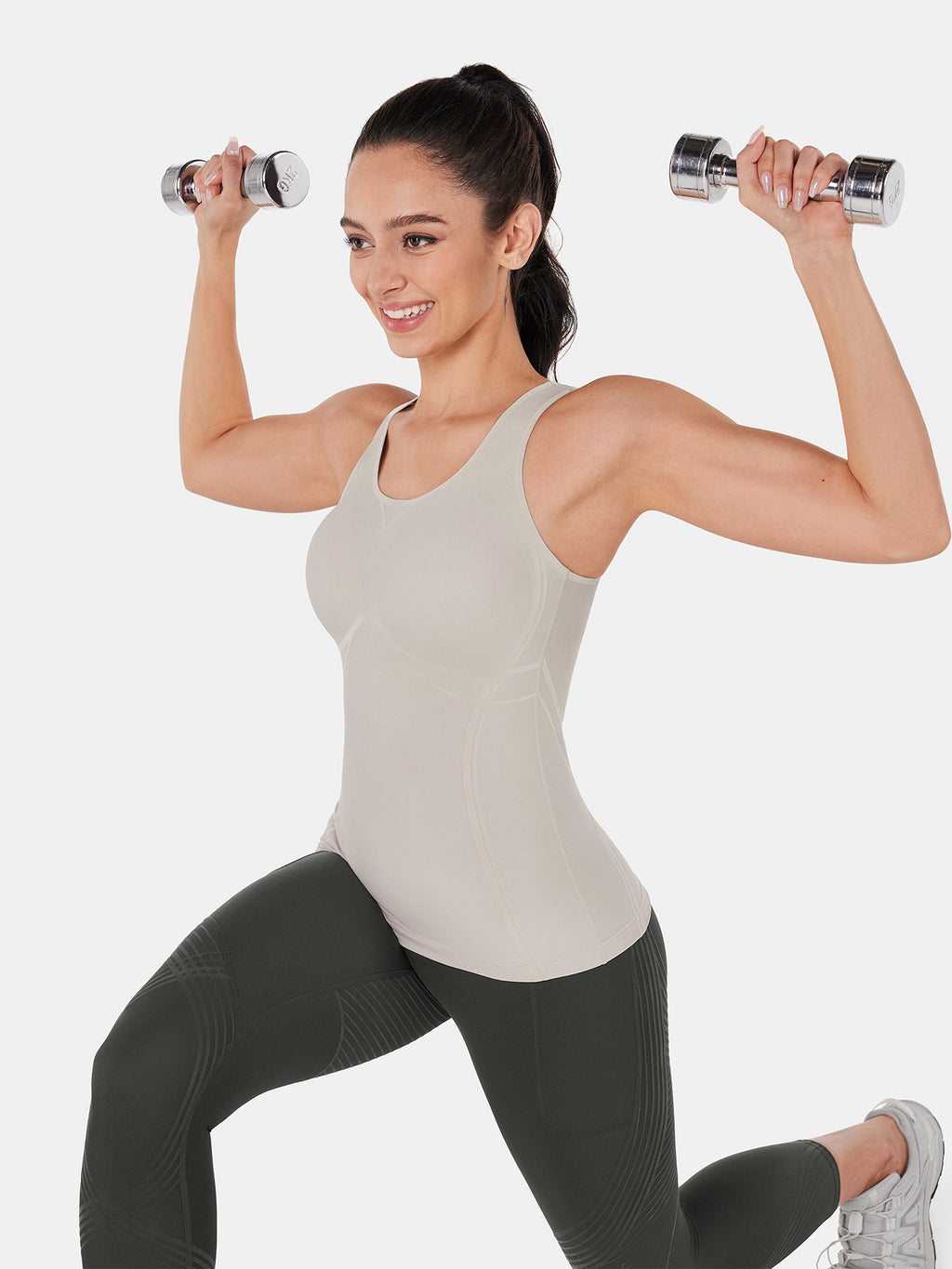 Body Sculpt Long Bra Tank, A-D Cups