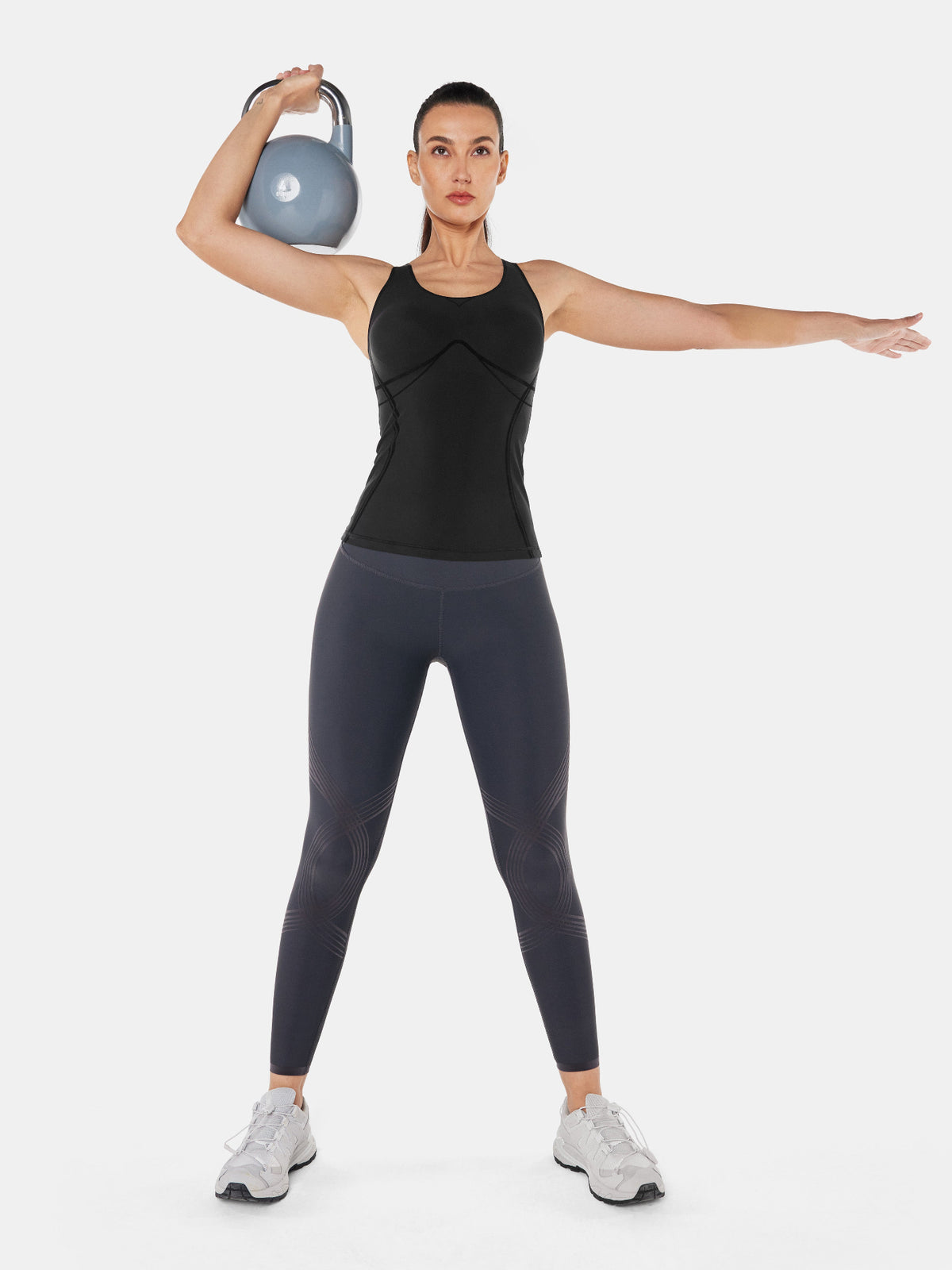 Body Sculpt Long Bra Tank, A-D Cups