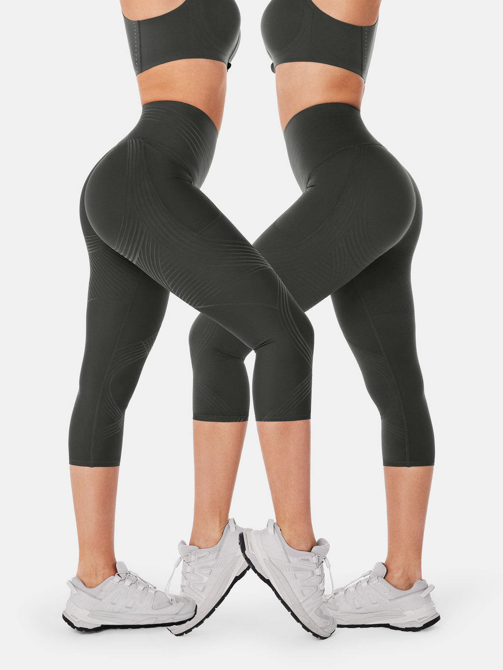 Body Sculpt Side Pocket Capri Leggings
