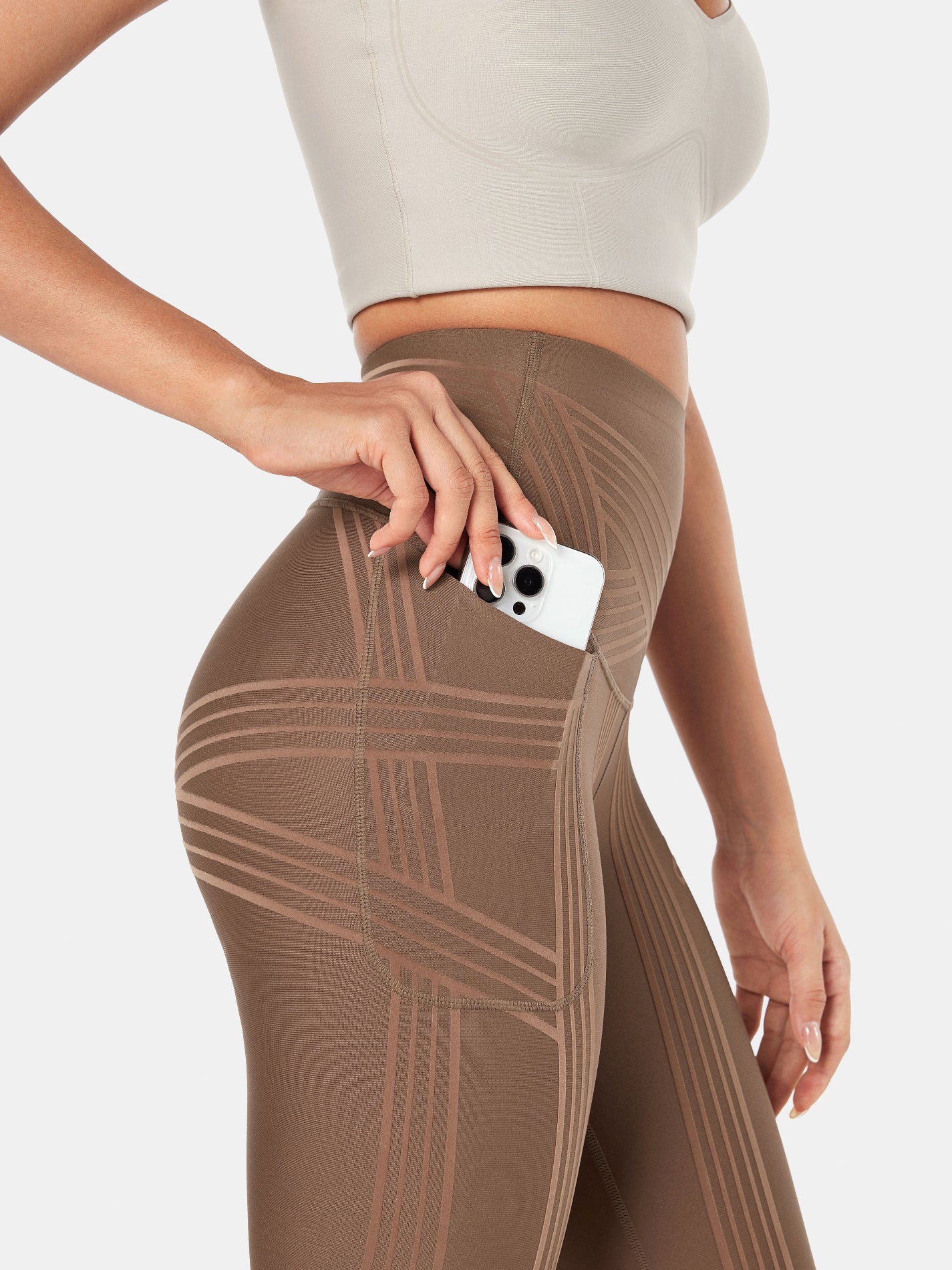 PowerBand Resistance 7/8 Leggings (Reversible Wear)