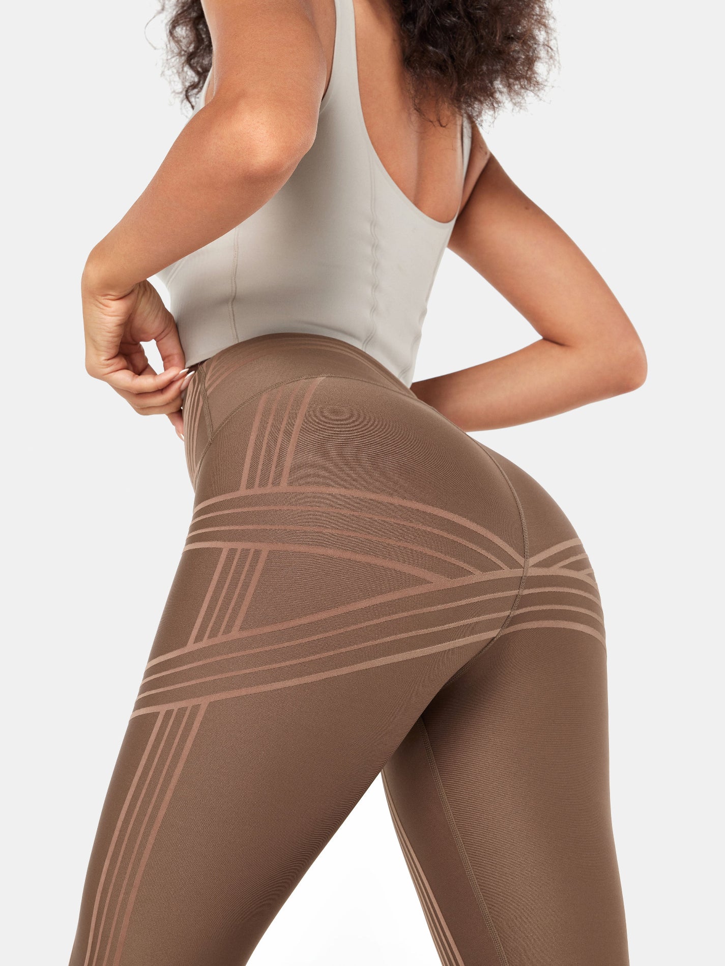 PowerBand Resistance 7/8 Leggings (Reversible Wear)