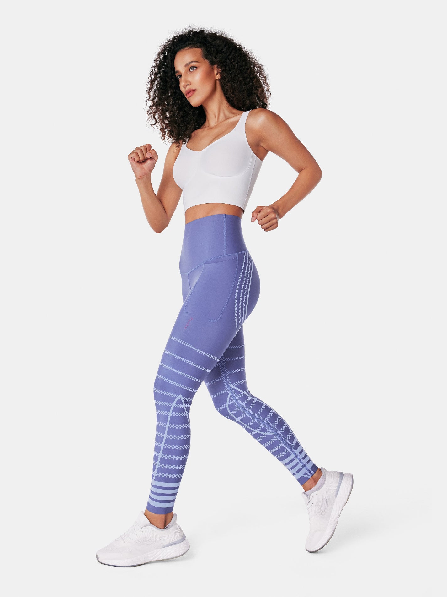 Body Sculpt Recovery Leggings Bluebell/Glacier