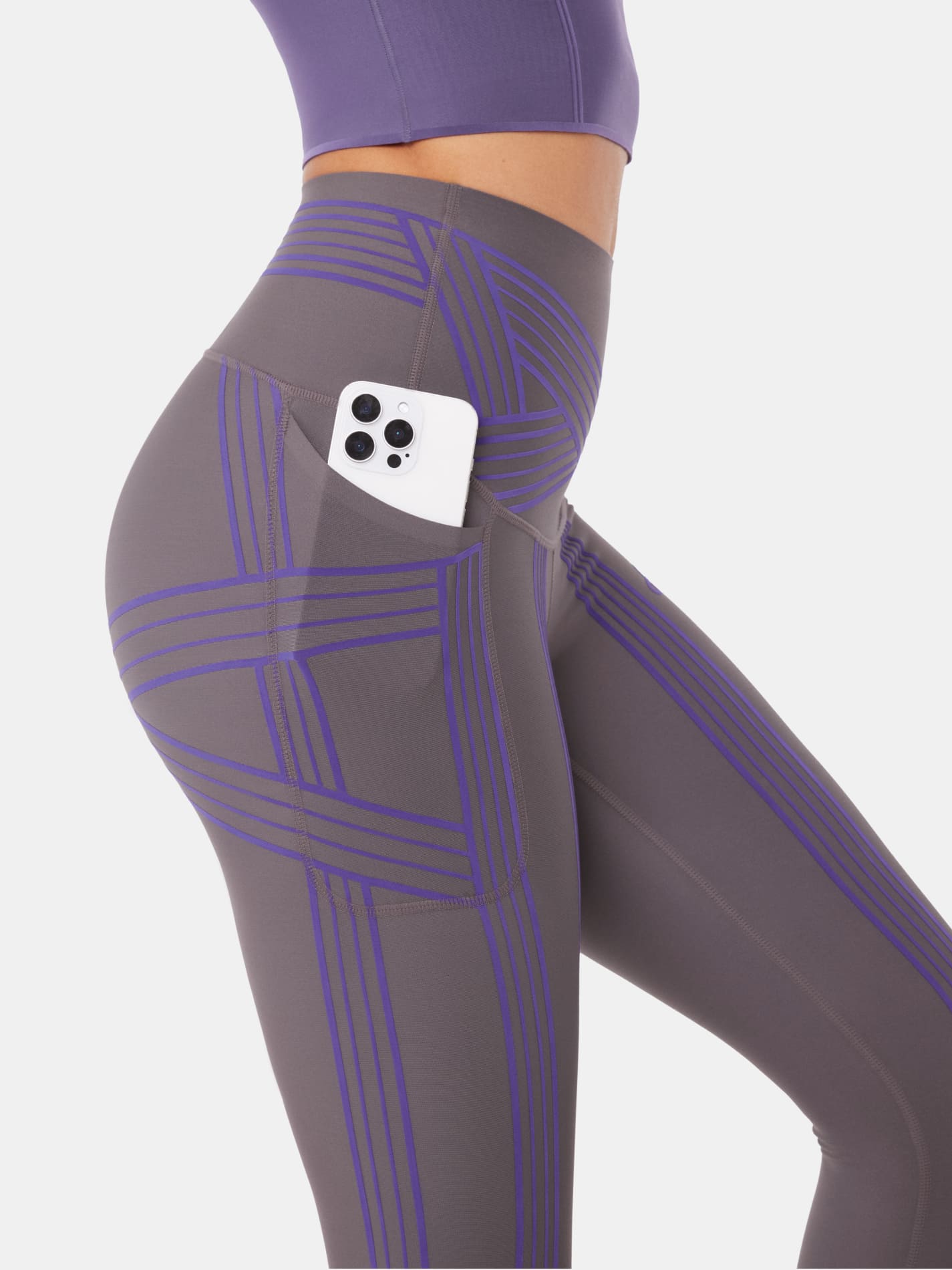 PowerBand Resistance Leggings (Reversible Wear)