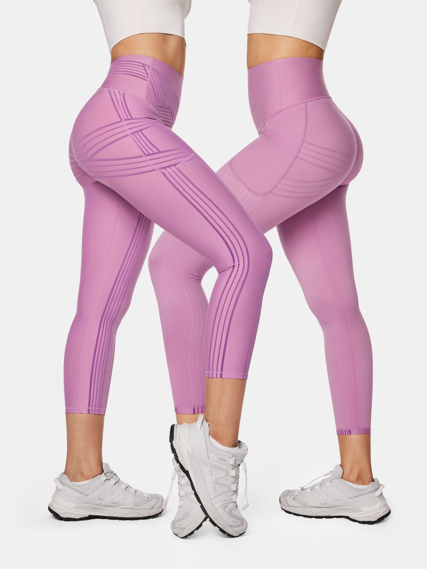 PowerBand Resistance 7/8 Leggings (Reversible Wear)