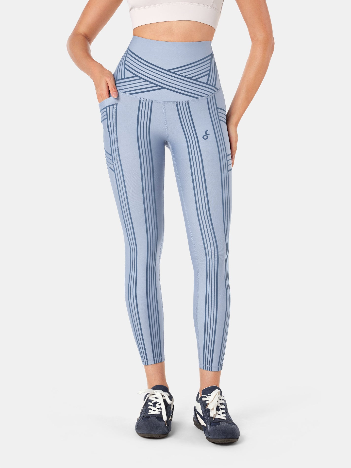 PowerBand Resistance 7/8 Leggings (Reversible Wear)