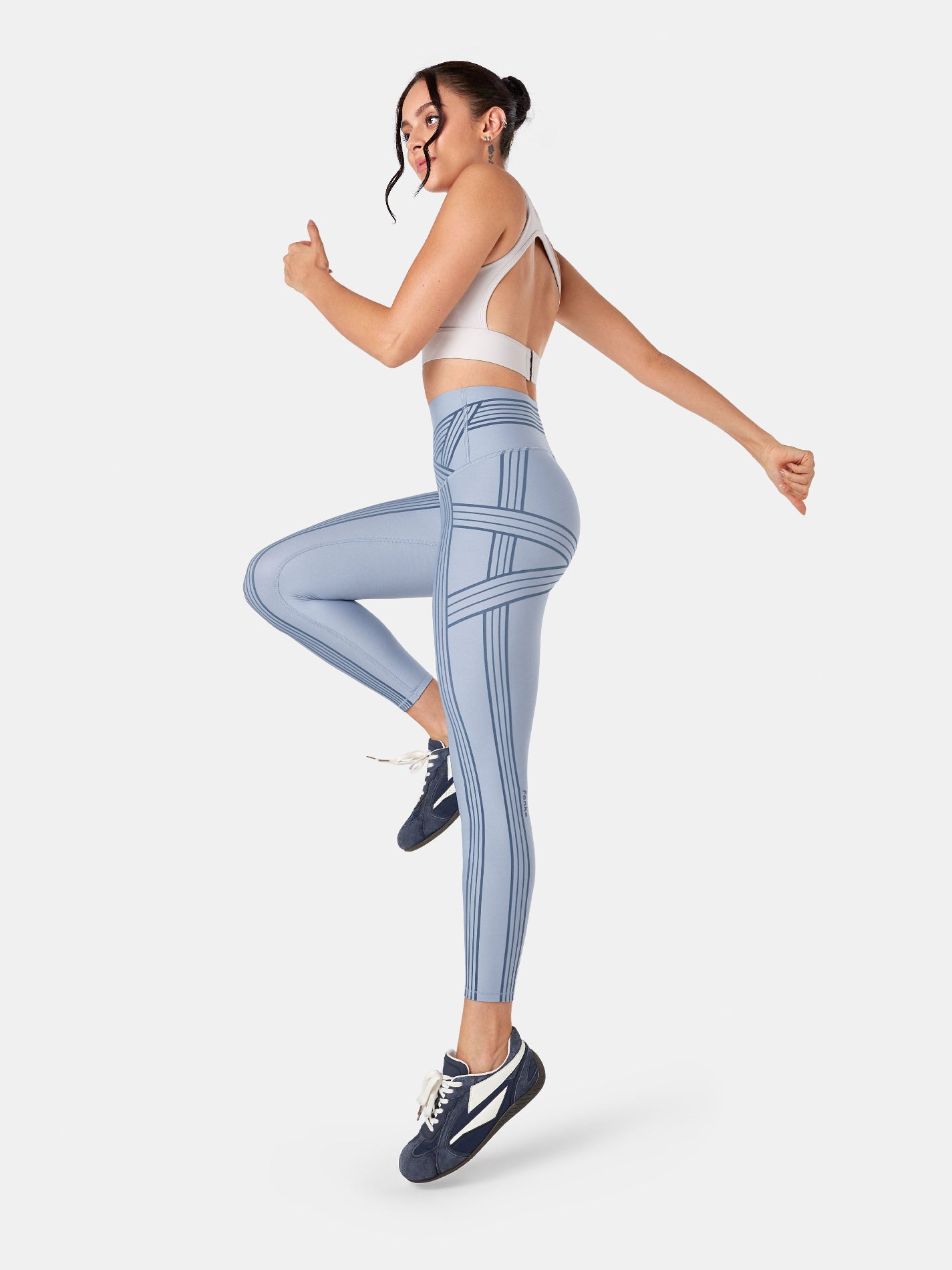 PowerBand Resistance 7/8 Leggings (Reversible Wear)