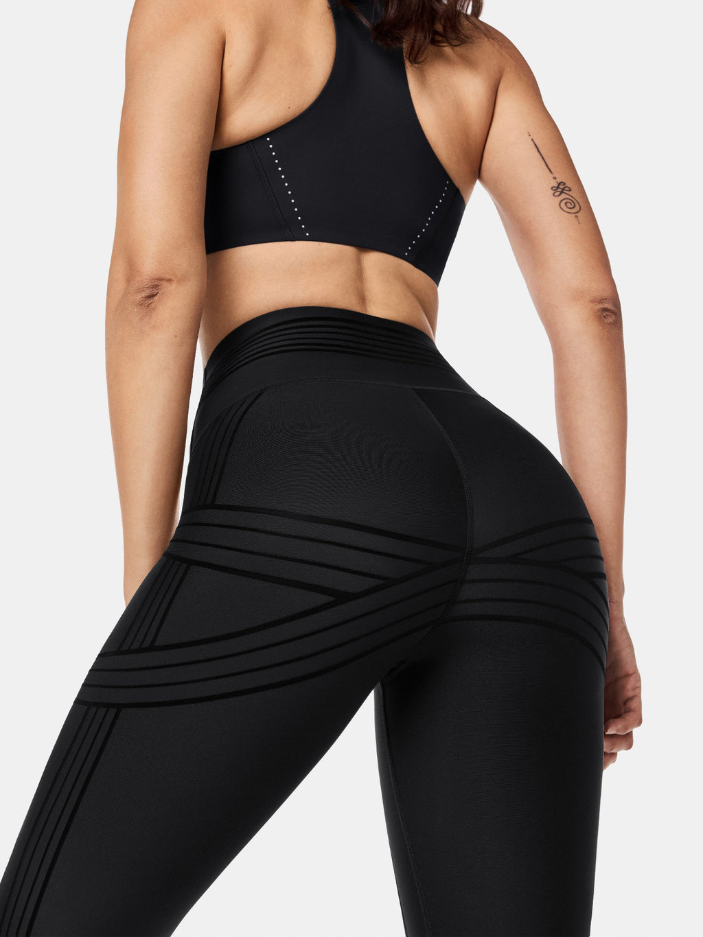 PowerBand Resistance 7/8 Leggings (Reversible Wear)