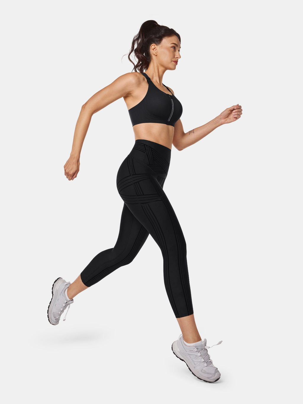 PowerBand Resistance 7/8 Leggings (Reversible Wear)