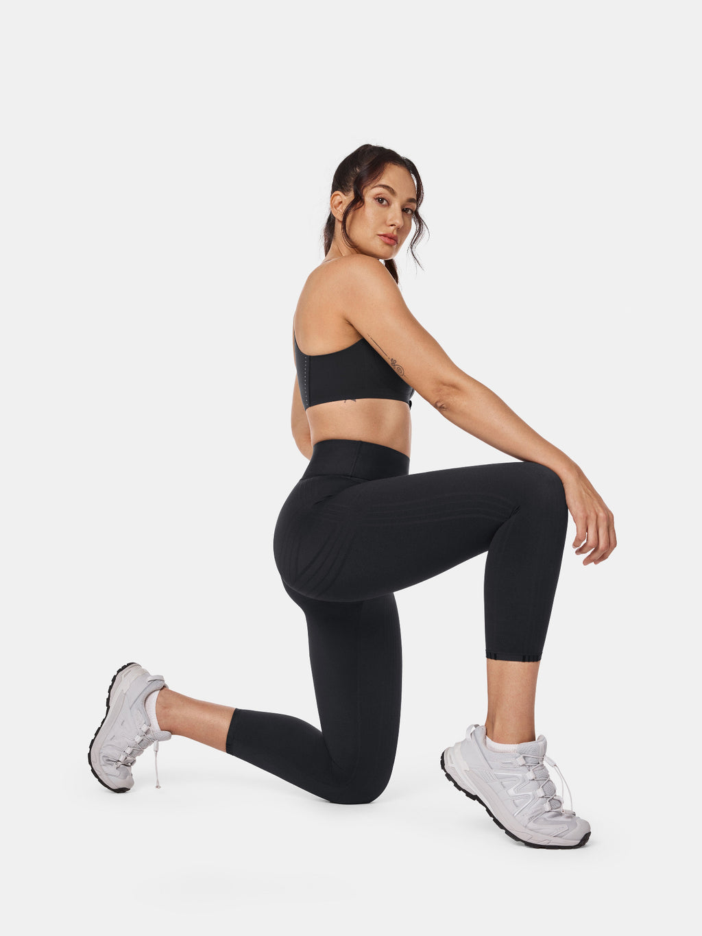 PowerBand Resistance 7/8 Leggings (Reversible Wear)