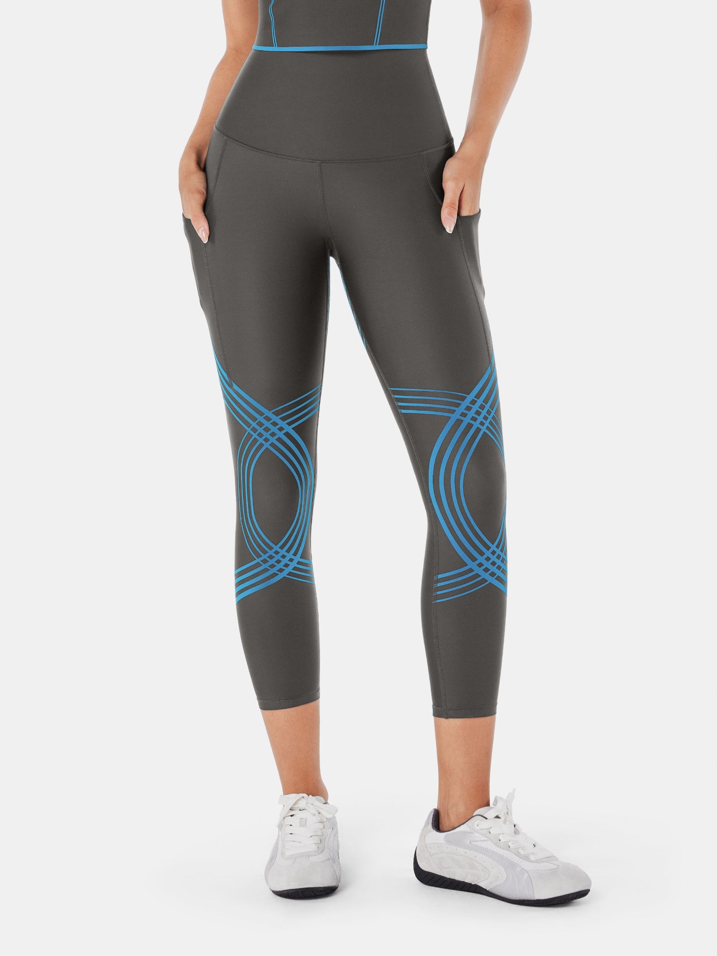Legging 7/8 à poches latérales Body Sculpt