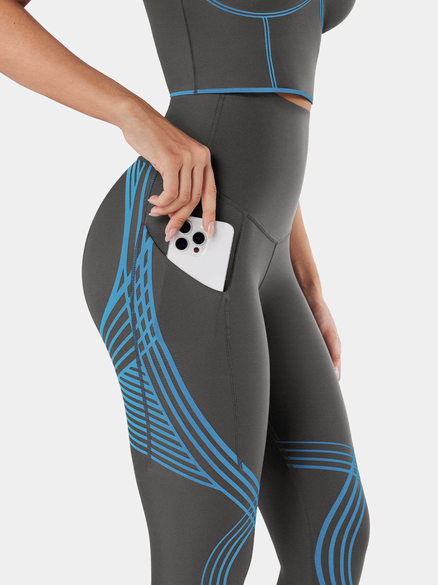 Body Sculpt Side Pocket 7/8 Leggings