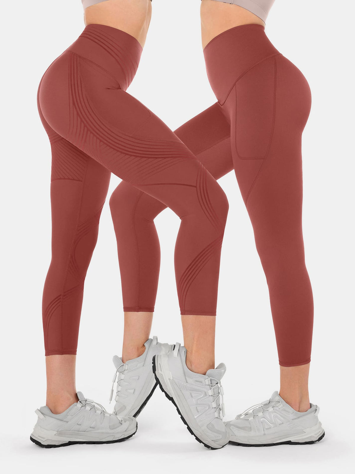 Legging 7/8 à poches latérales Body Sculpt