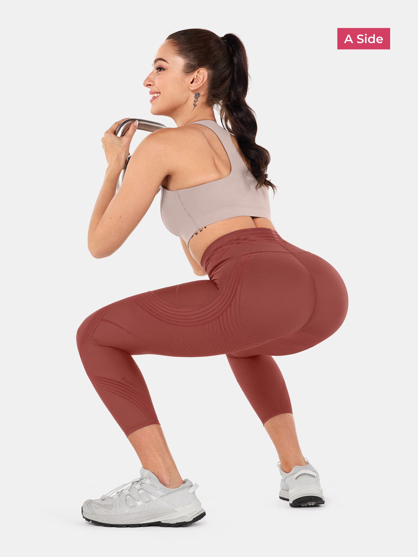 Body Sculpt Side Pocket 7/8 Leggings 2.0 (Reversible Wear)