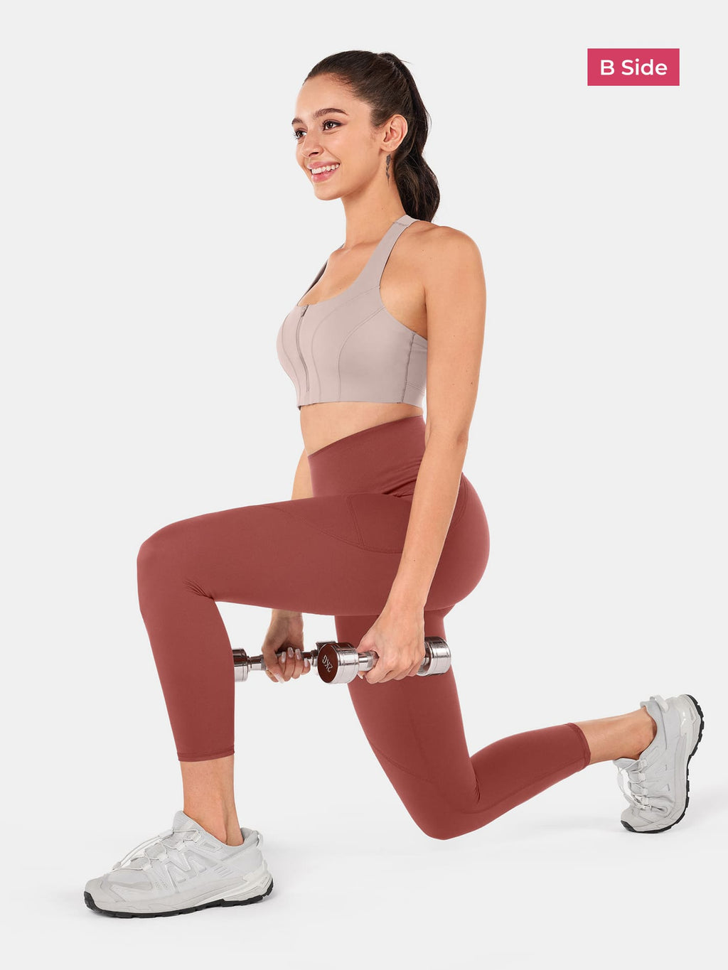Legging 7/8 à poches latérales Body Sculpt
