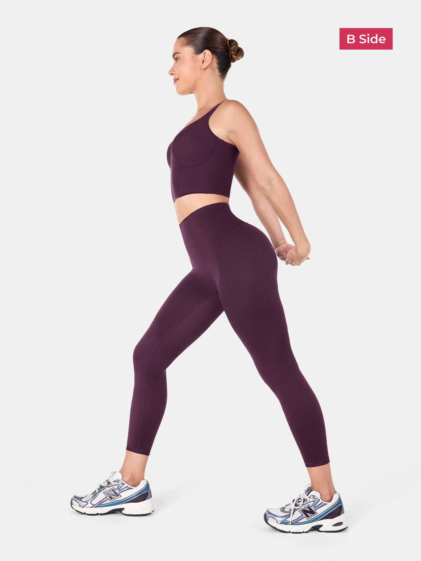 Body Sculpt Side Pocket 7/8 Leggings 2.0 (Reversible Wear)