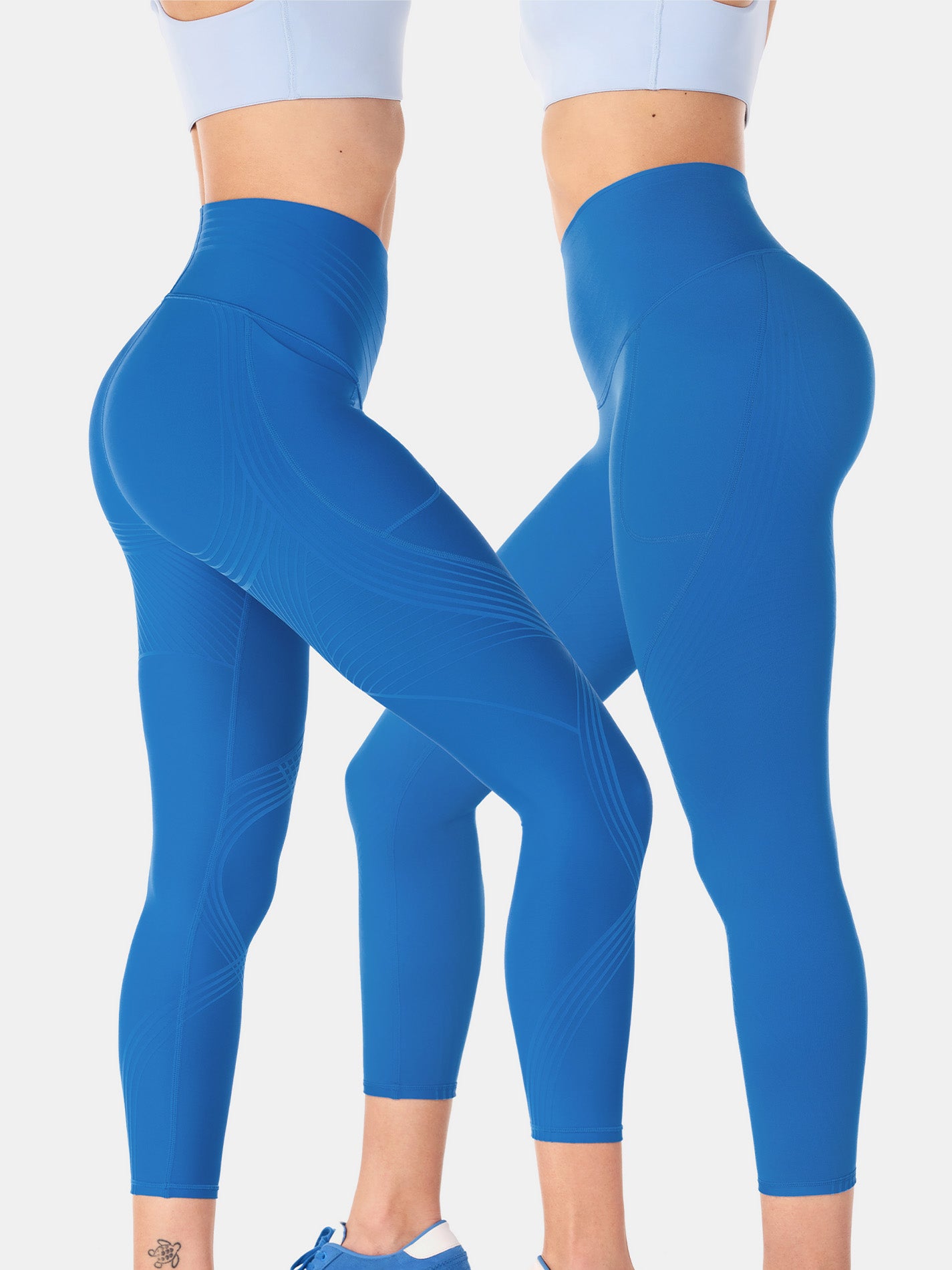 Legging 7/8 à poches latérales Body Sculpt