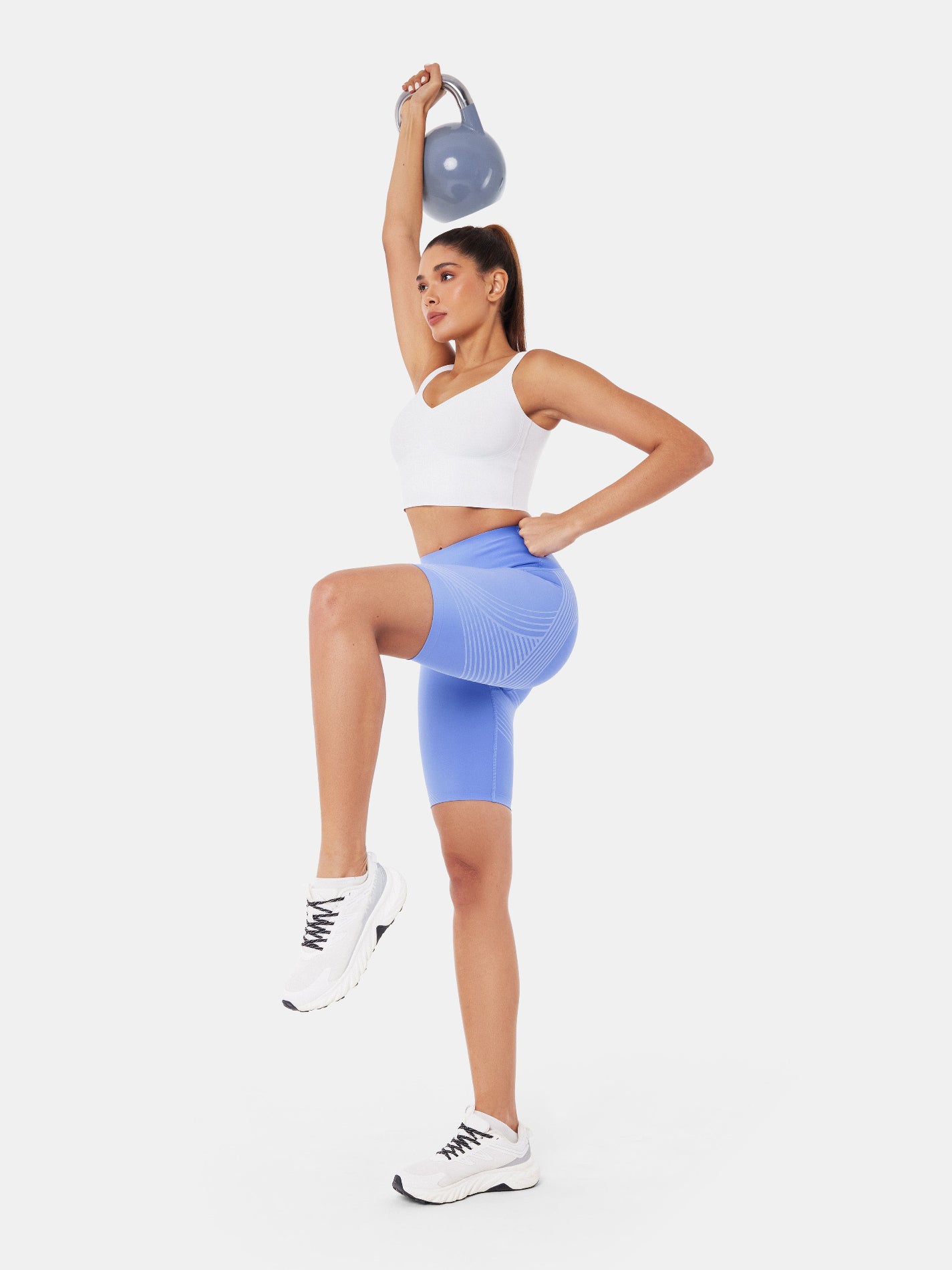 Body Sculpt Side Pocket 9" Biker Shorts (Reversible Wear)