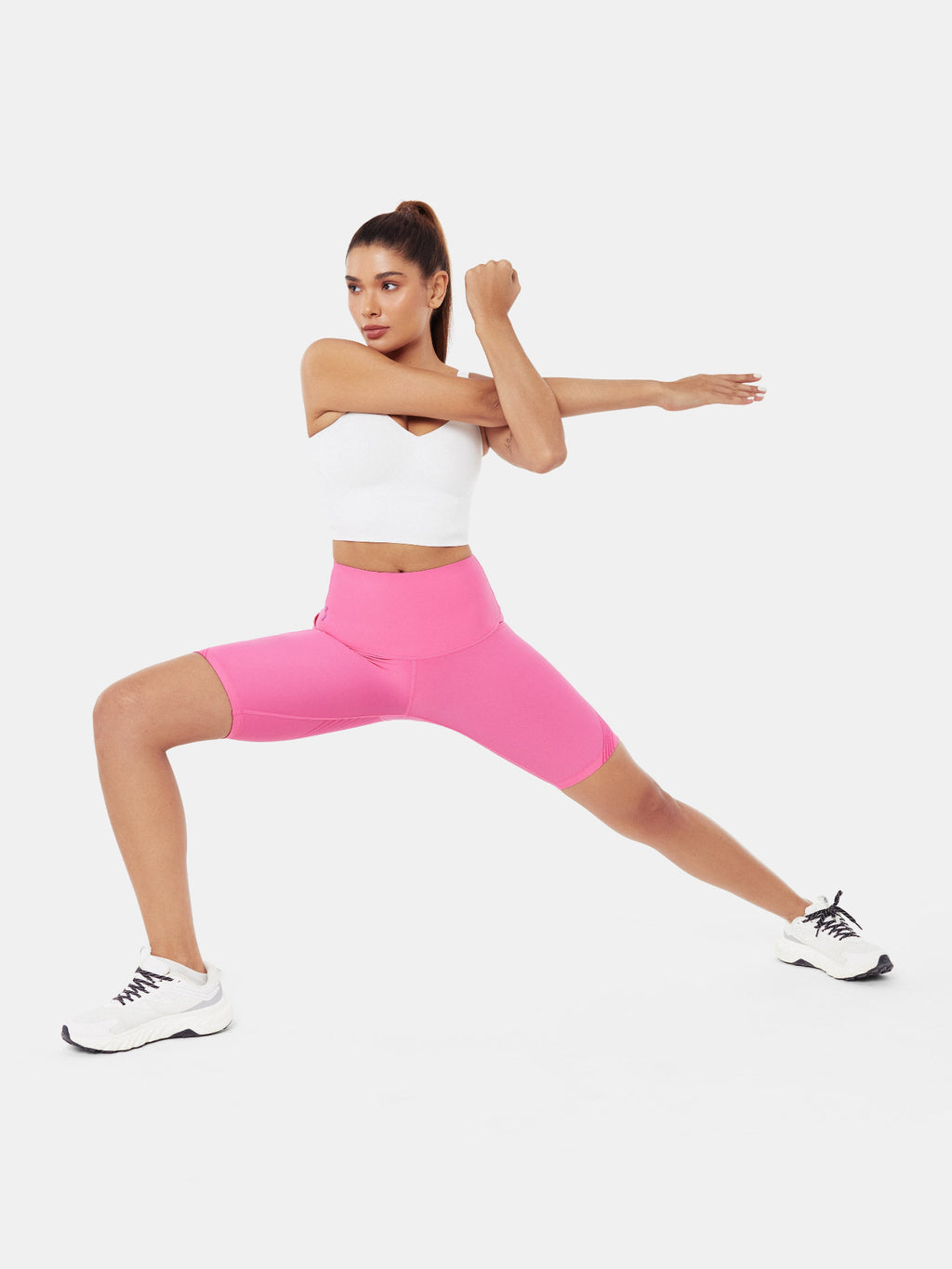 Body Sculpt Side Pocket 9" Biker Shorts (Reversible Wear)