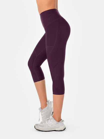 Legging capri à poches latérales Body Sculpt