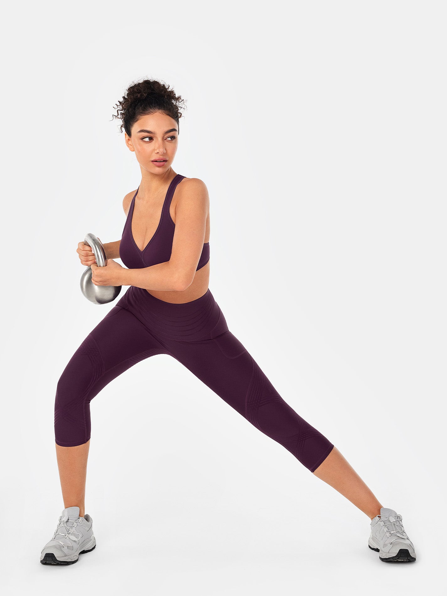 Legging capri à poches latérales Body Sculpt