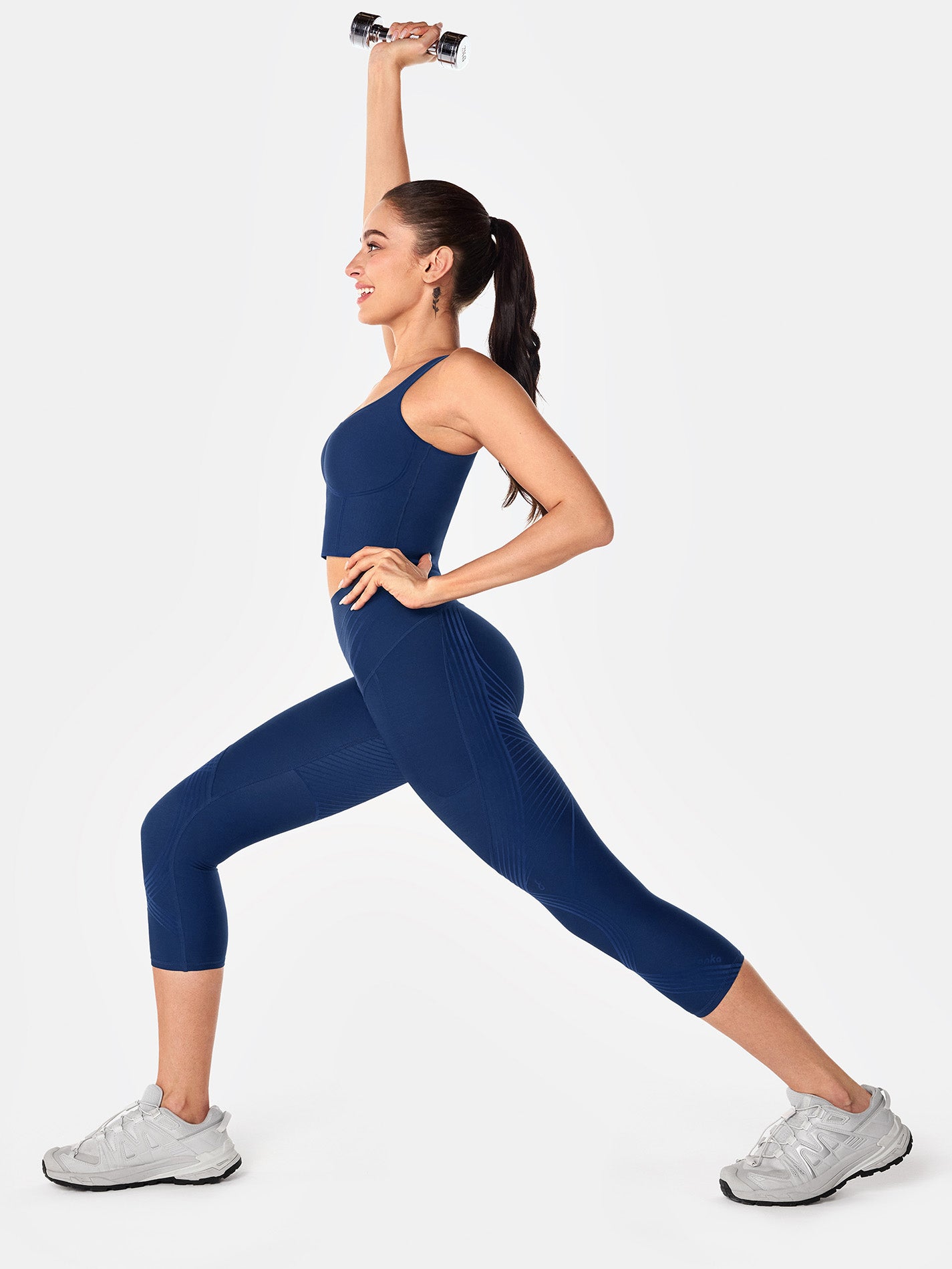 Legging capri à poches latérales Body Sculpt