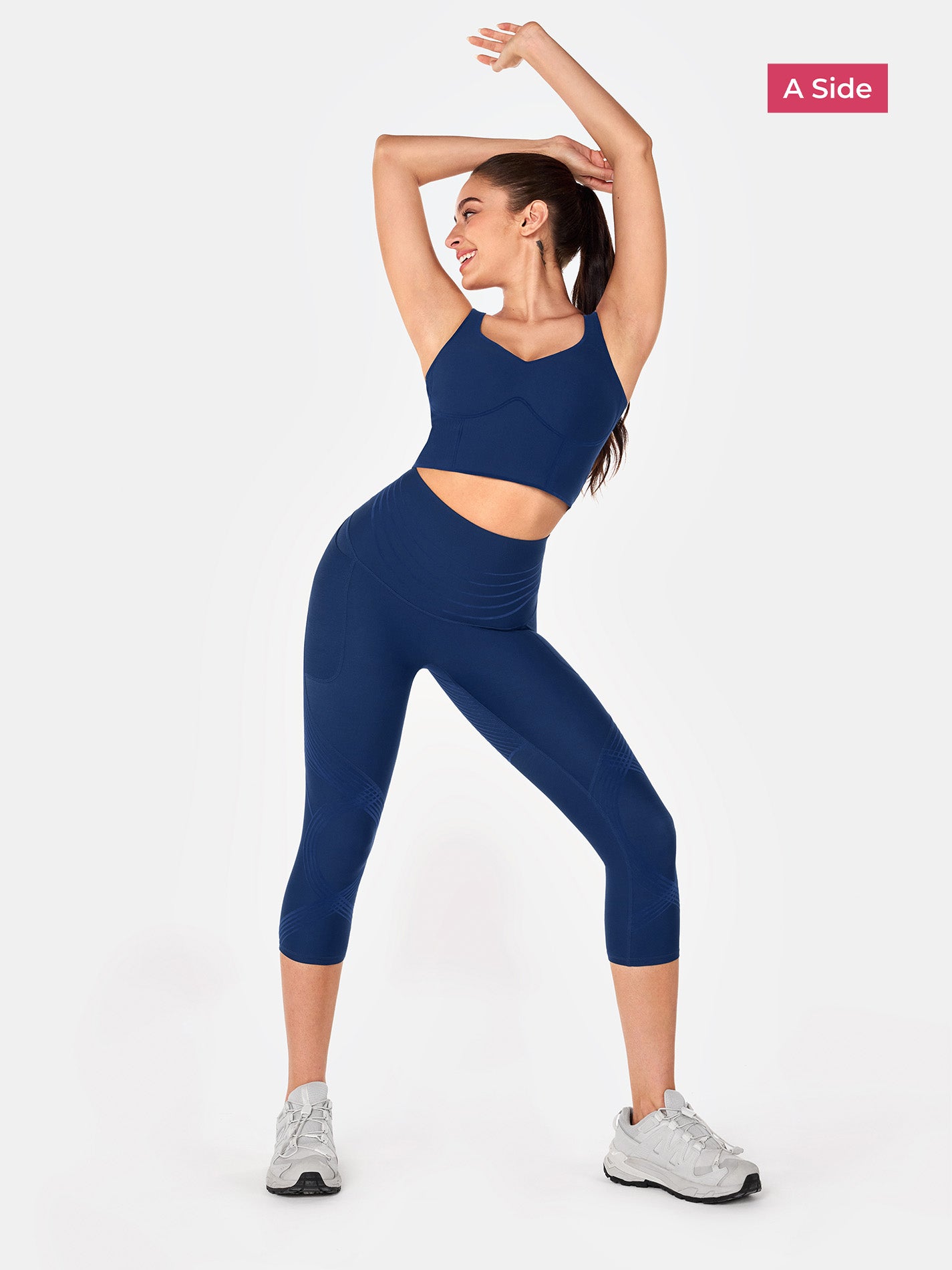 Body Sculpt Side Pocket Capri Leggings