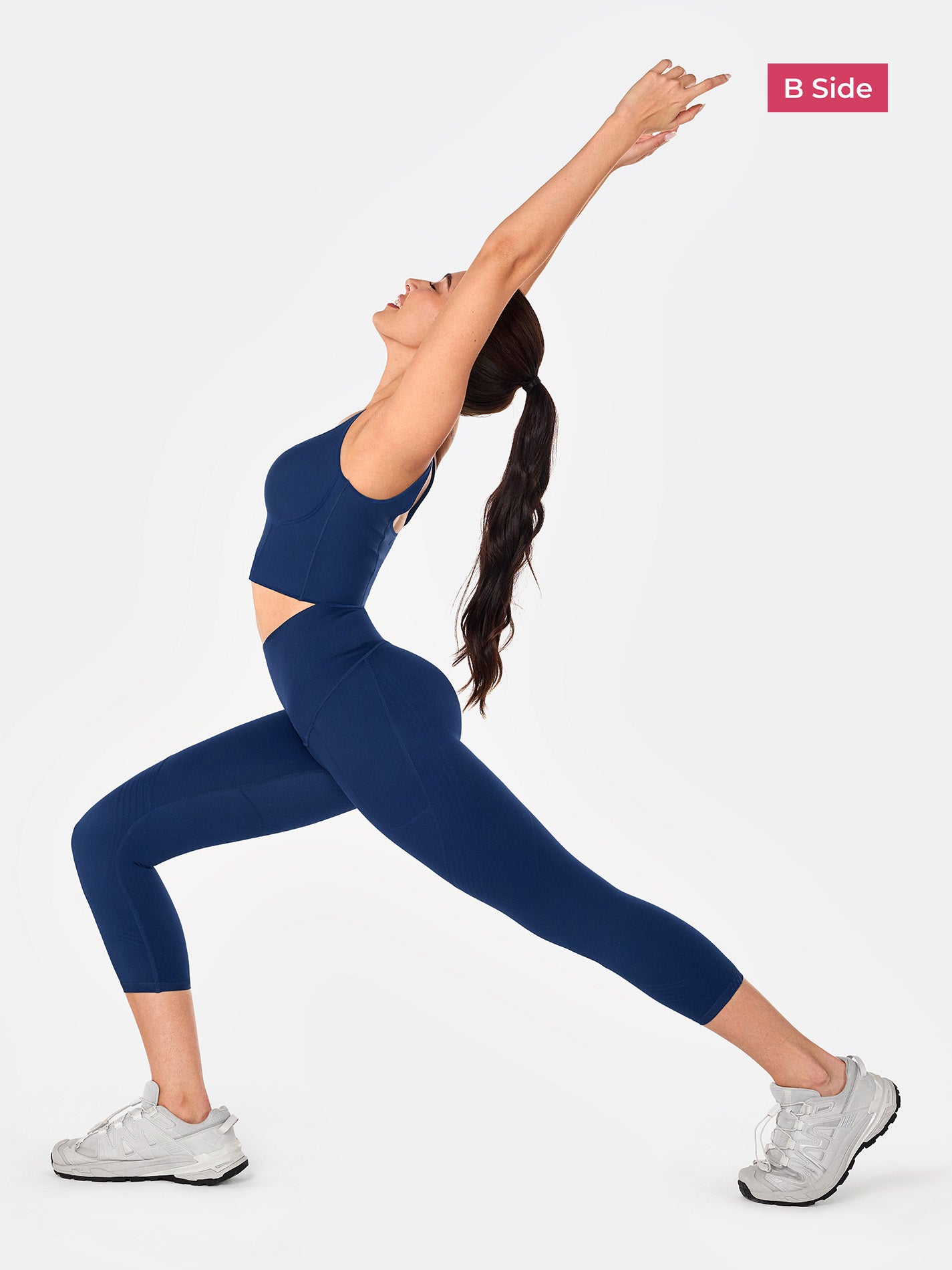 Legging capri à poches latérales Body Sculpt