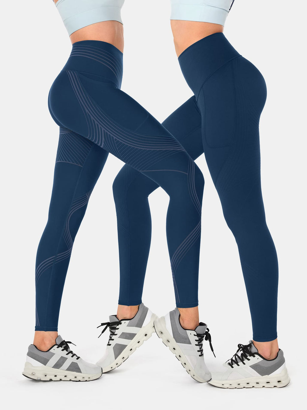 Body Sculpt Side Pocket Leggings 2.0 (Reversible Wear)