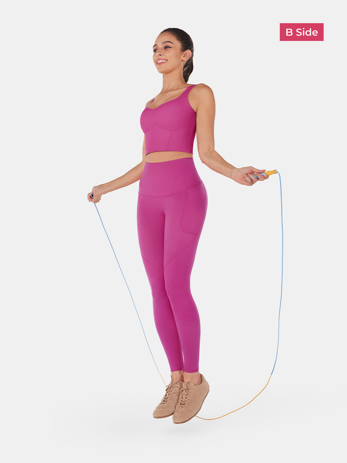 Body Sculpt Side Pocket Leggings 2.0 (Reversible Wear)