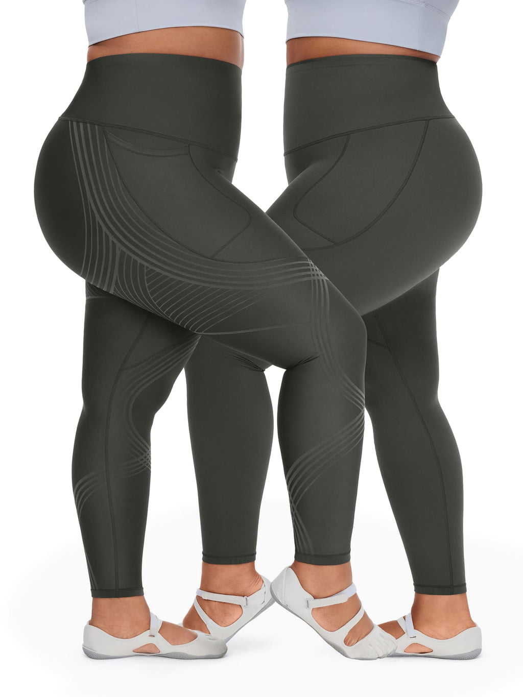 Body Sculpt Side Pocket Leggings 2.0 (Reversible Wear)