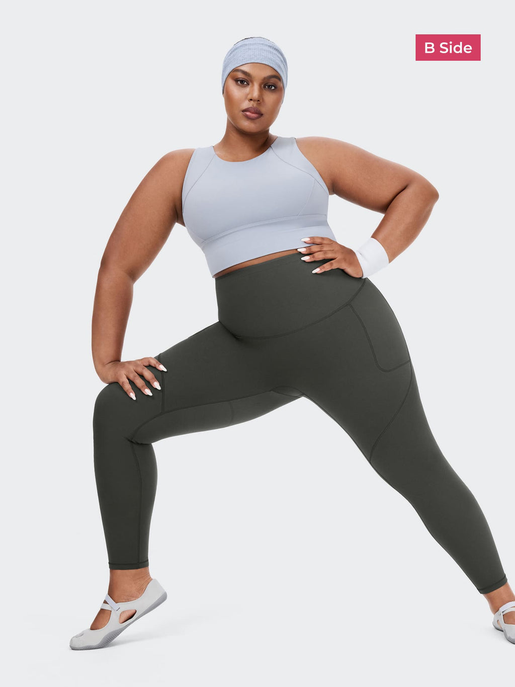 Body Sculpt Side Pocket Leggings 2.0 (Reversible Wear)