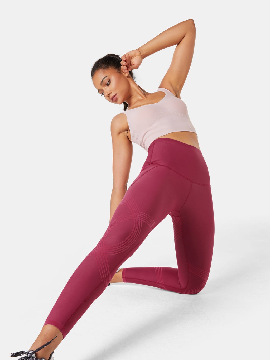 Body Sculpt Side Pocket Leggings Baked Apple