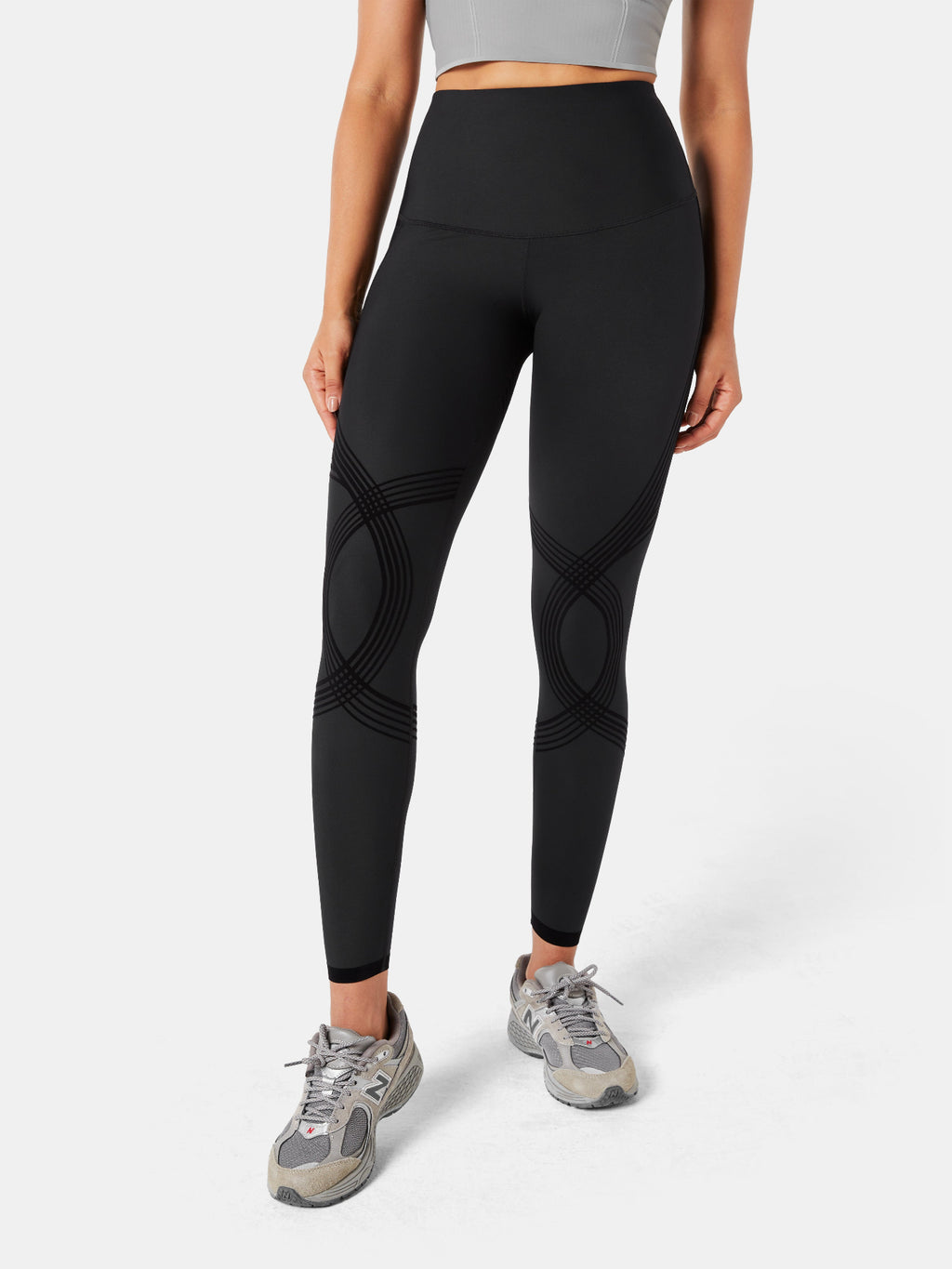 Body Sculpt Side Pocket Leggings Black
