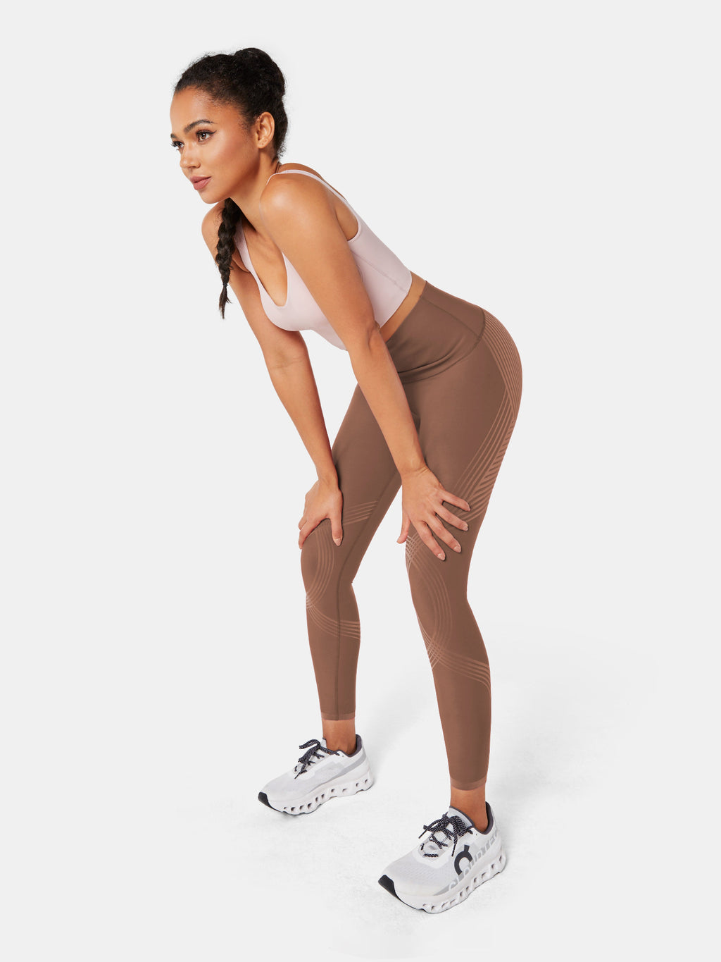 Body Sculpt Side Pocket Leggings Clove