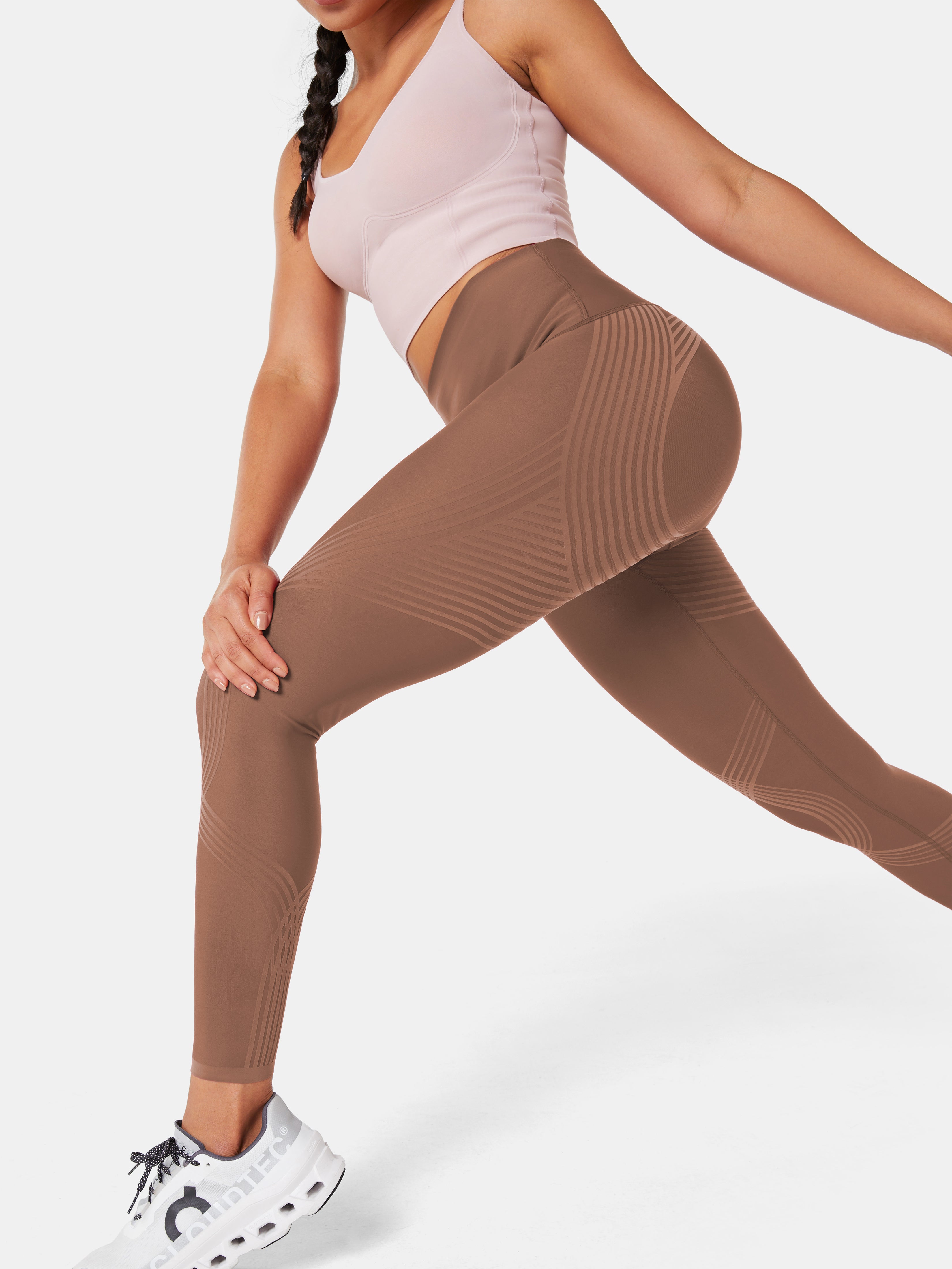Body Sculpt Side Pocket Leggings Clove