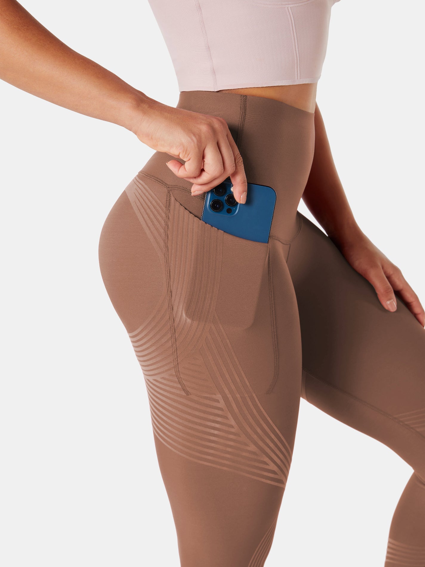 Body Sculpt Side Pocket Leggings Clove