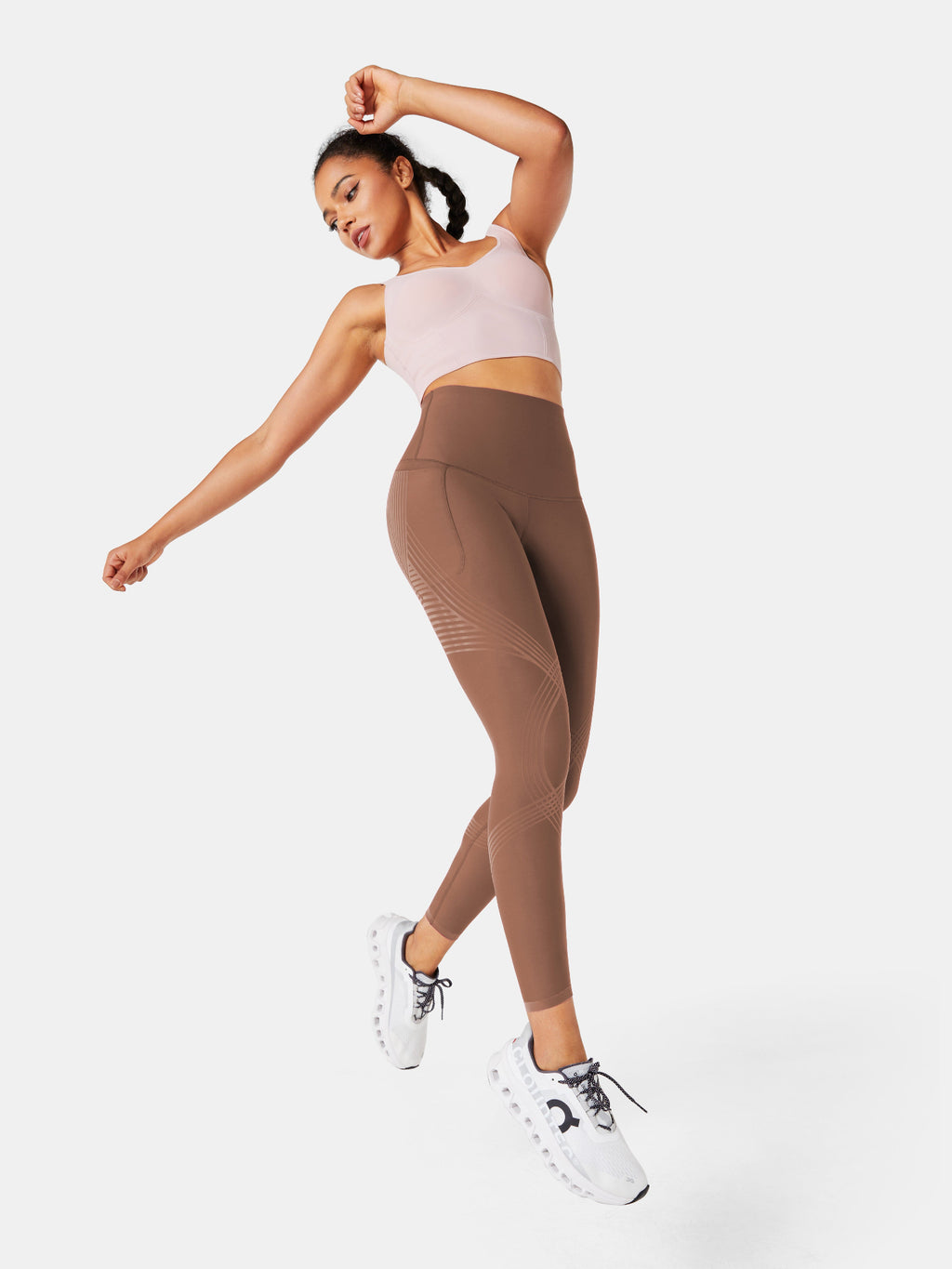 Body Sculpt Side Pocket Leggings Clove