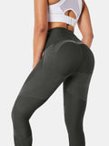 Body Sculpt Side Pocket Leggings Dark Gray