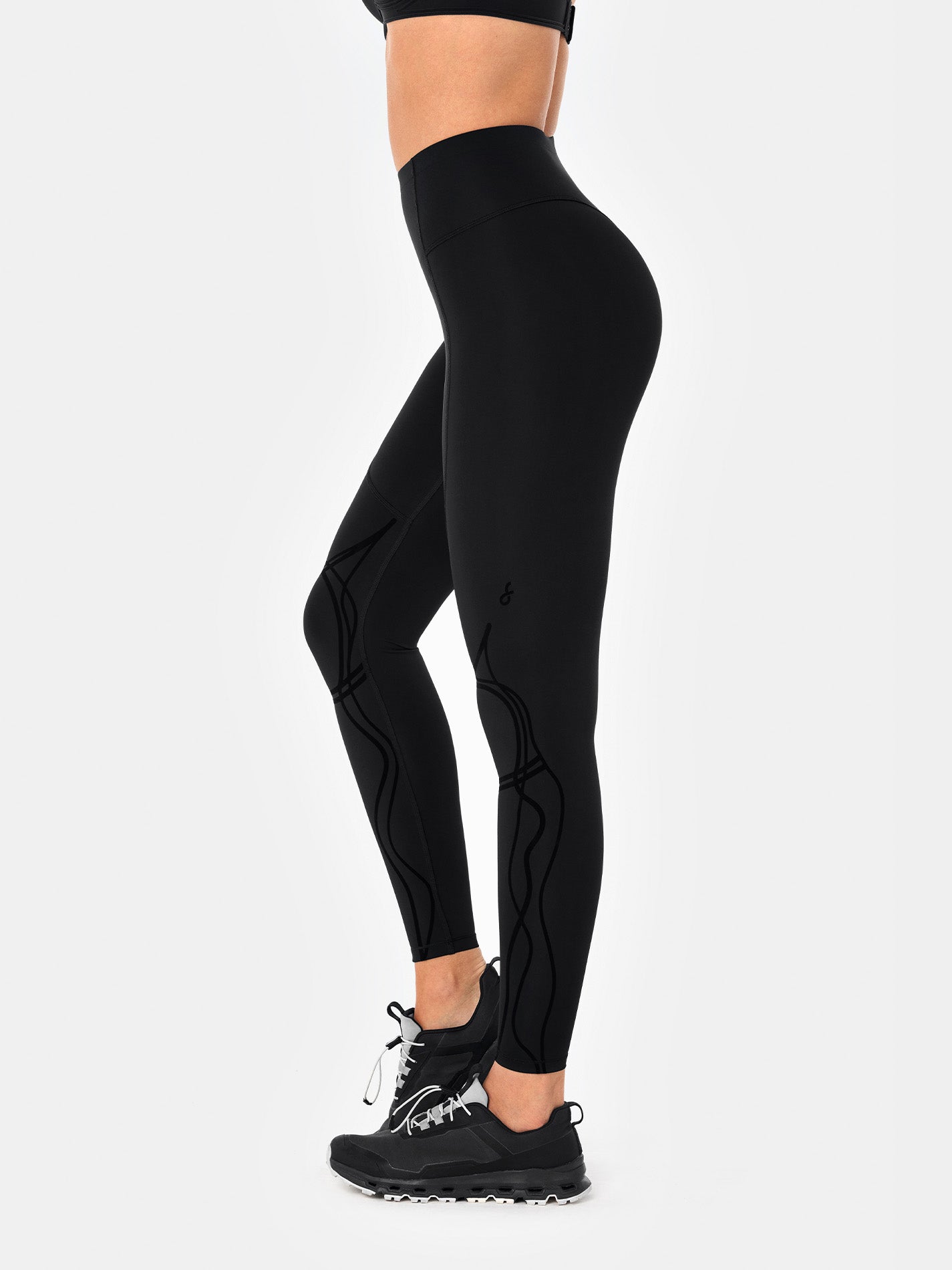 Body Sculpt Two Way Temp Leggings (Reversible Wear)