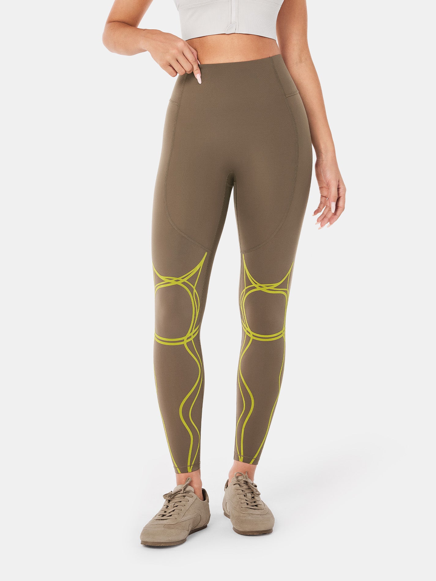 Body Sculpt Two Way Temp Leggings (Reversible Wear)