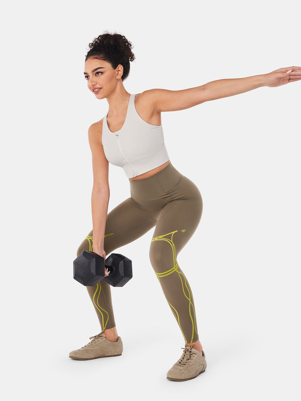 Body Sculpt Two Way Temp Leggings (Reversible Wear)