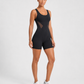 SculptForm Mid-Thigh Bodysuit (Built-in Bra)