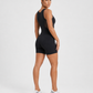 SculptForm Mid-Thigh Bodysuit (Built-in Bra)